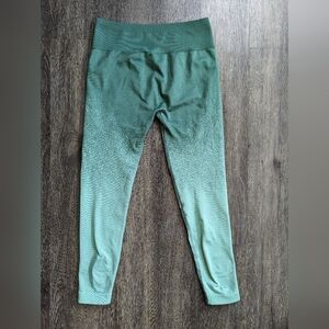 Gymshark Green Ombre Leggings